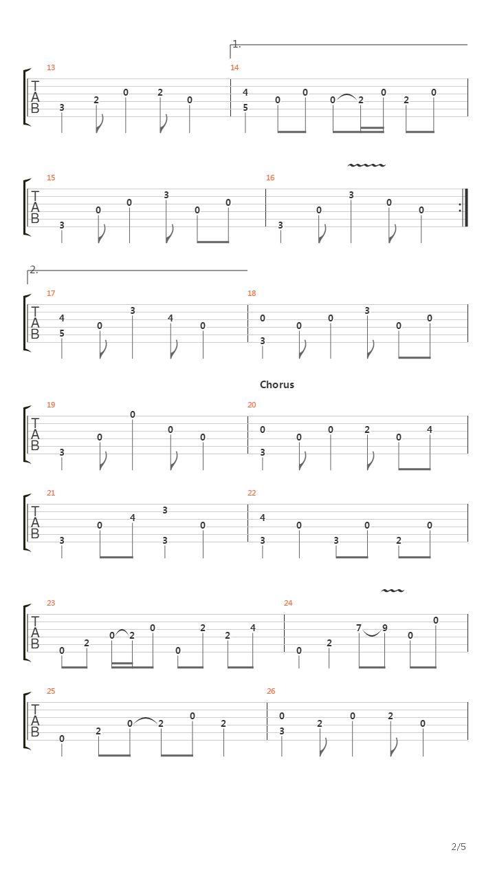 The Girl (Arranged by Patrick Matlock)吉他谱