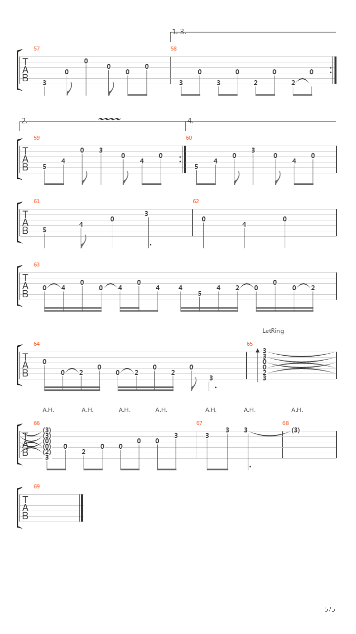 The Girl (Arranged by Patrick Matlock)吉他谱