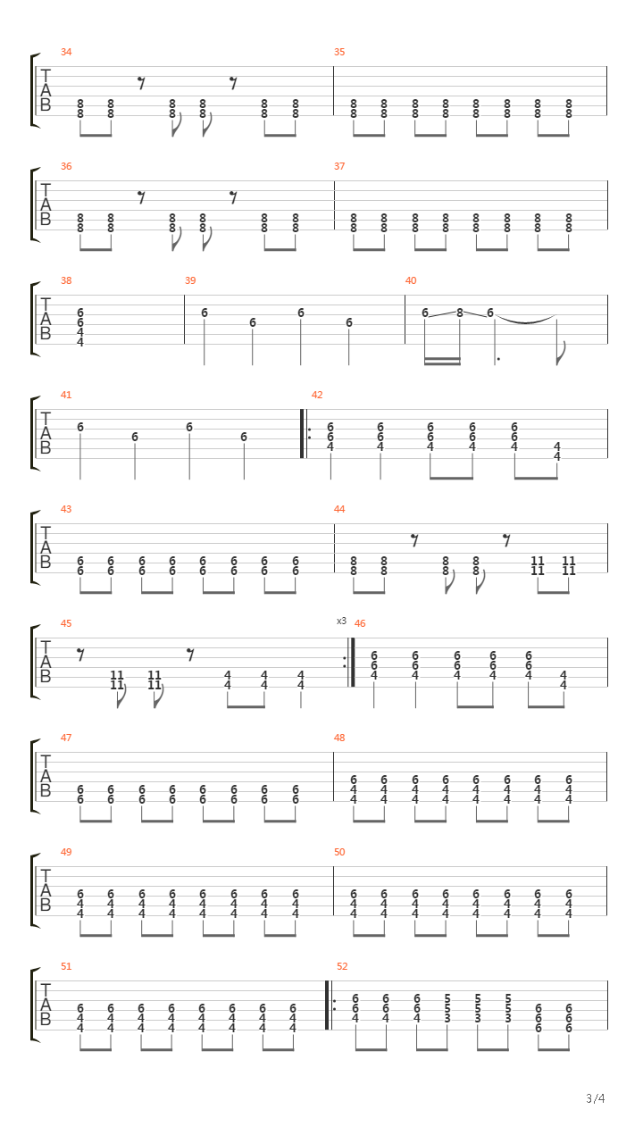 33吉他谱