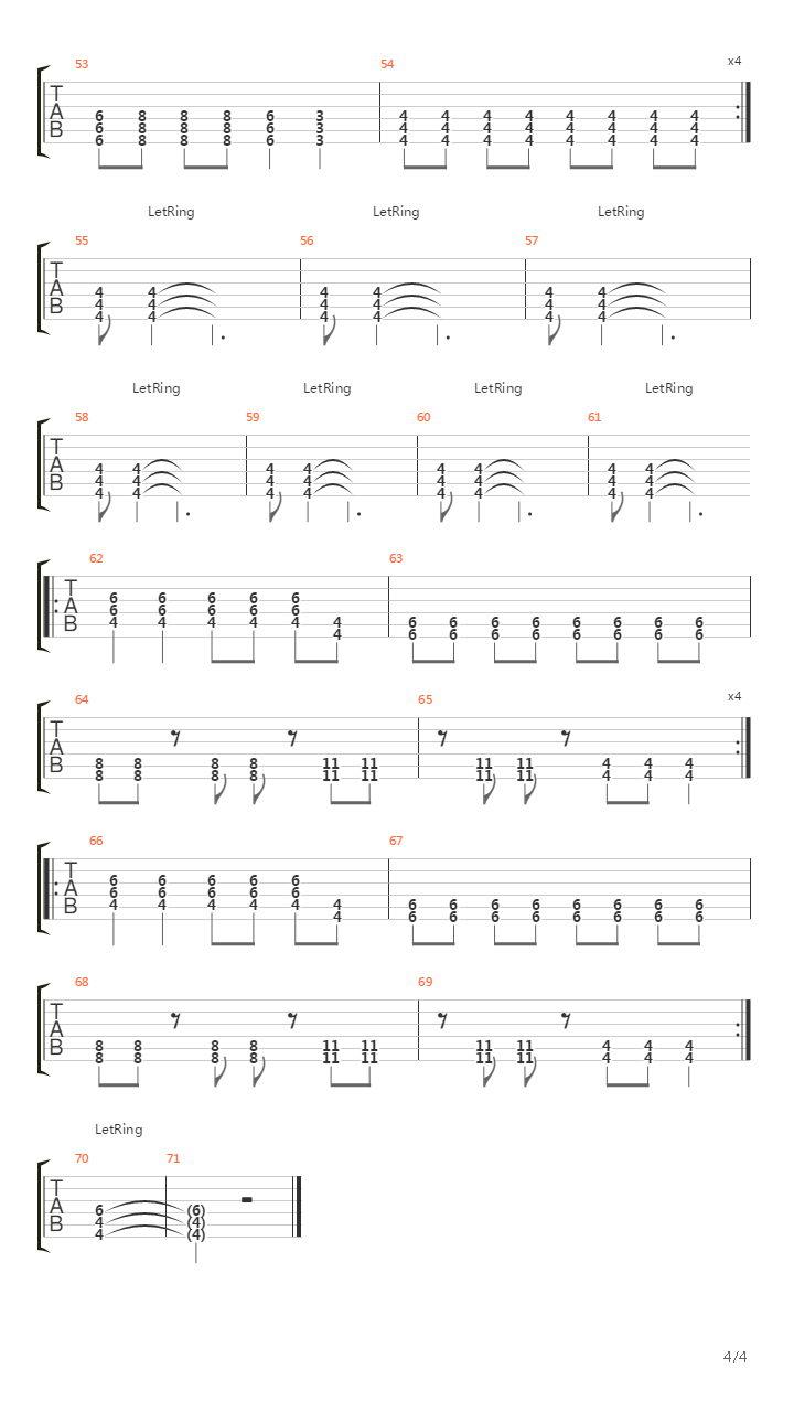 33吉他谱