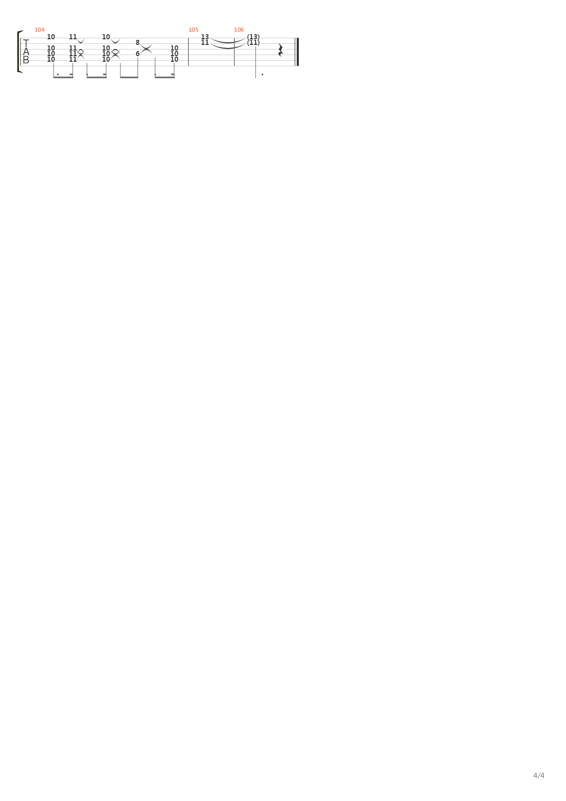 Night and Day吉他谱