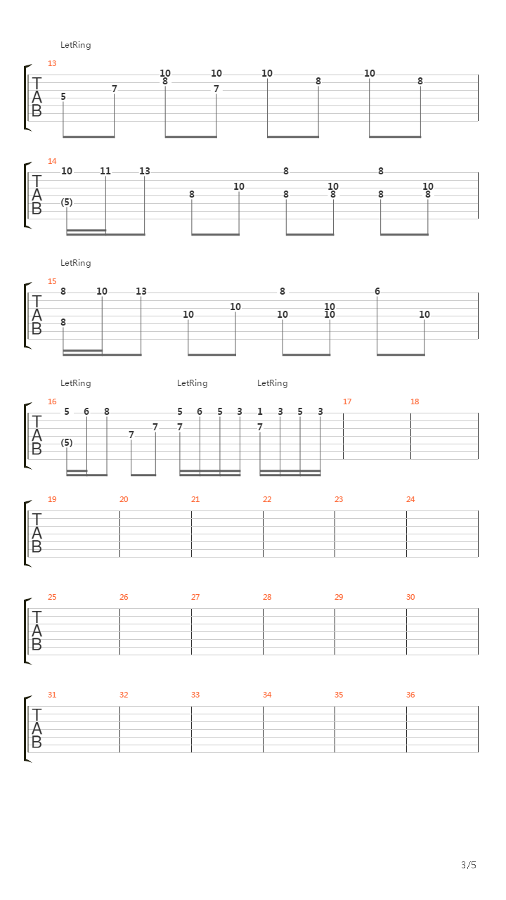 Tale吉他谱