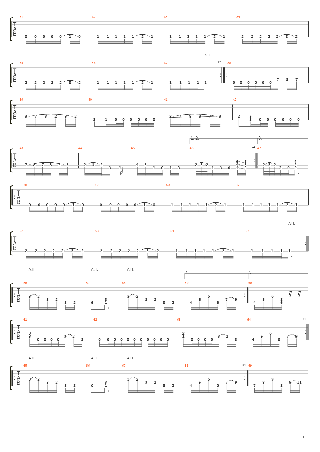 Matrix Of Piety吉他谱