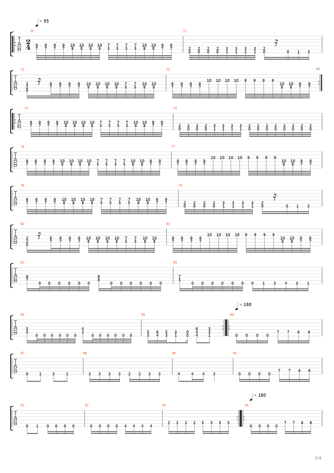 Matrix Of Piety吉他谱