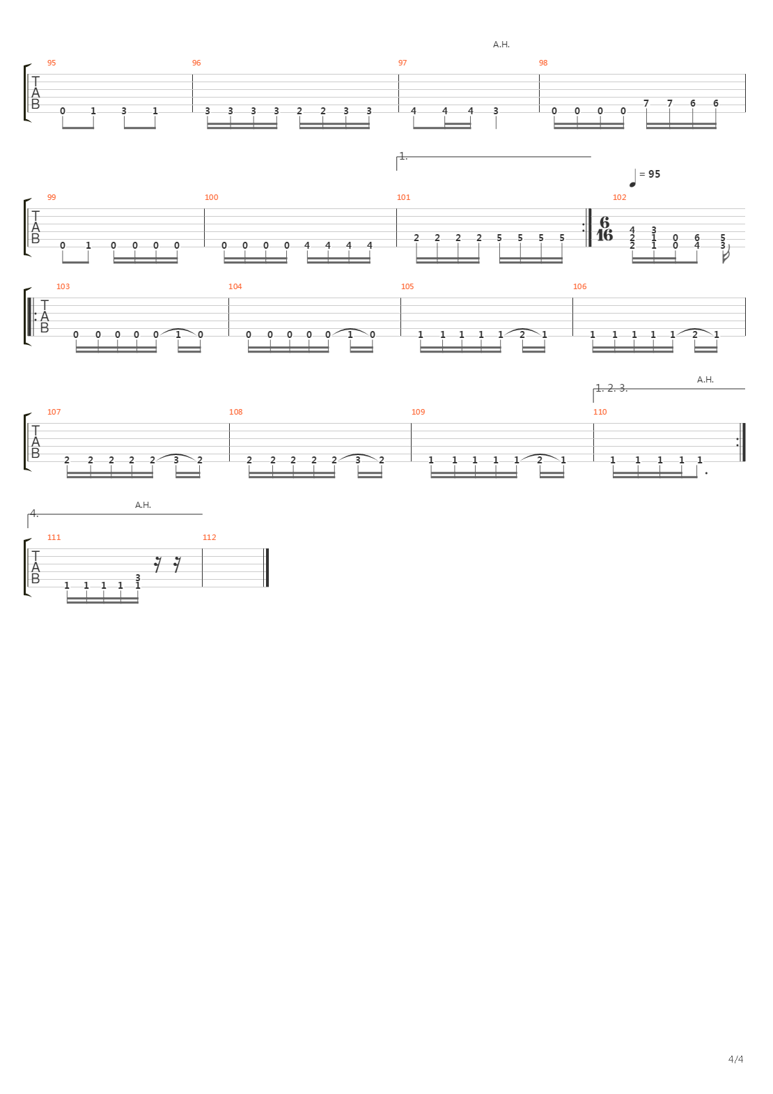 Matrix Of Piety吉他谱