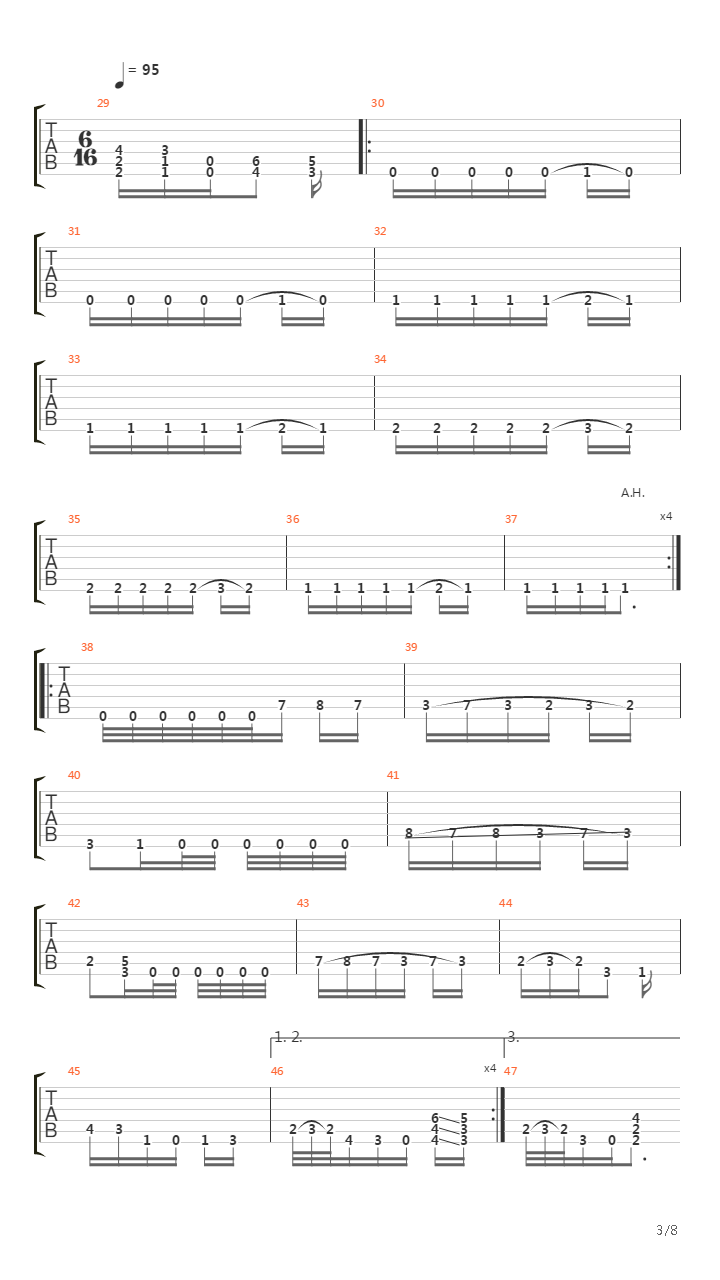 Matrix Of Piety吉他谱