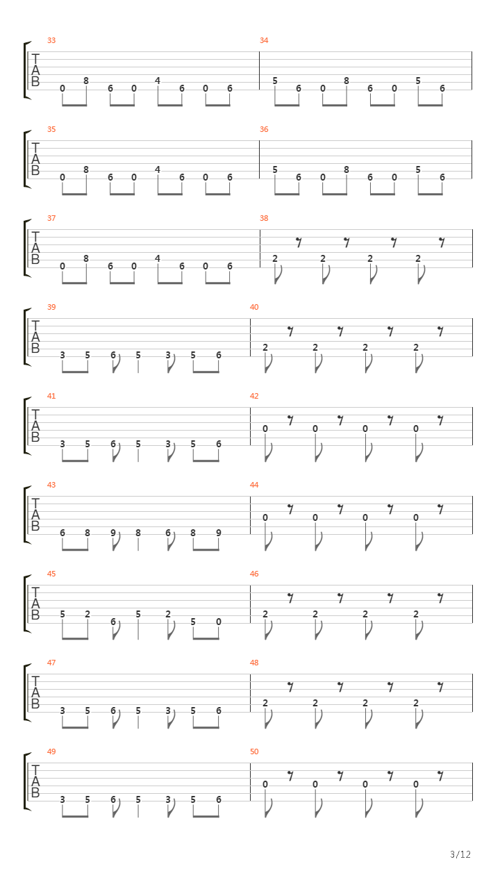 Ovum吉他谱