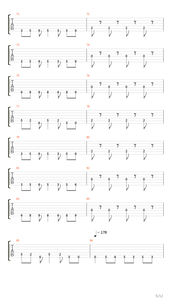 Ovum吉他谱