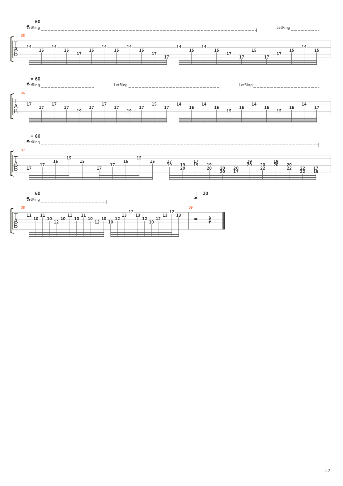 The Piano Duet吉他谱