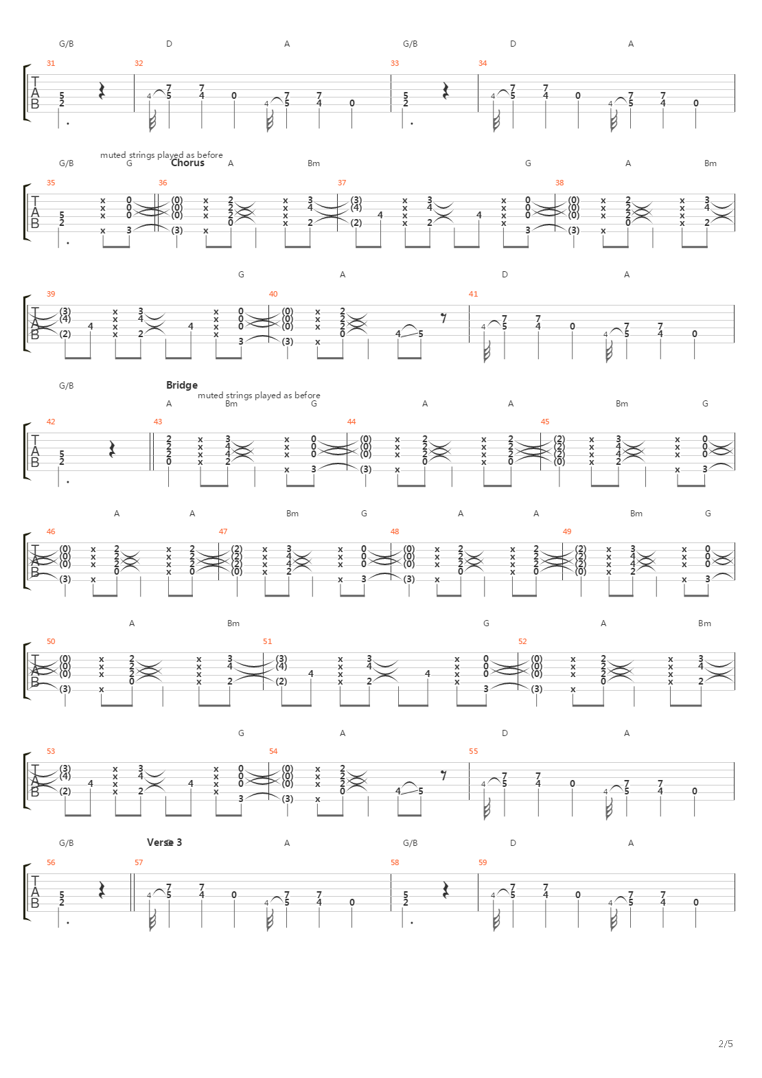 Christmas Song吉他谱