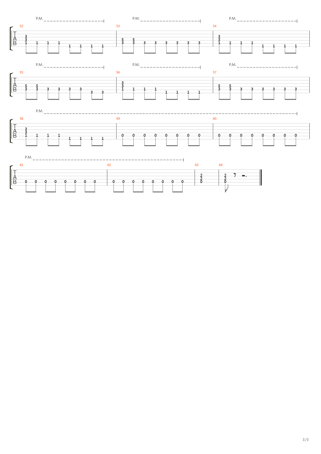 Ragnarok Canyon吉他谱