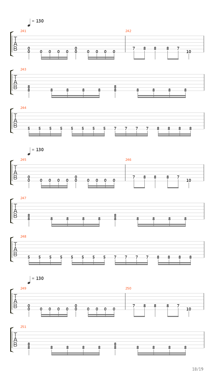 The Balance Theory吉他谱