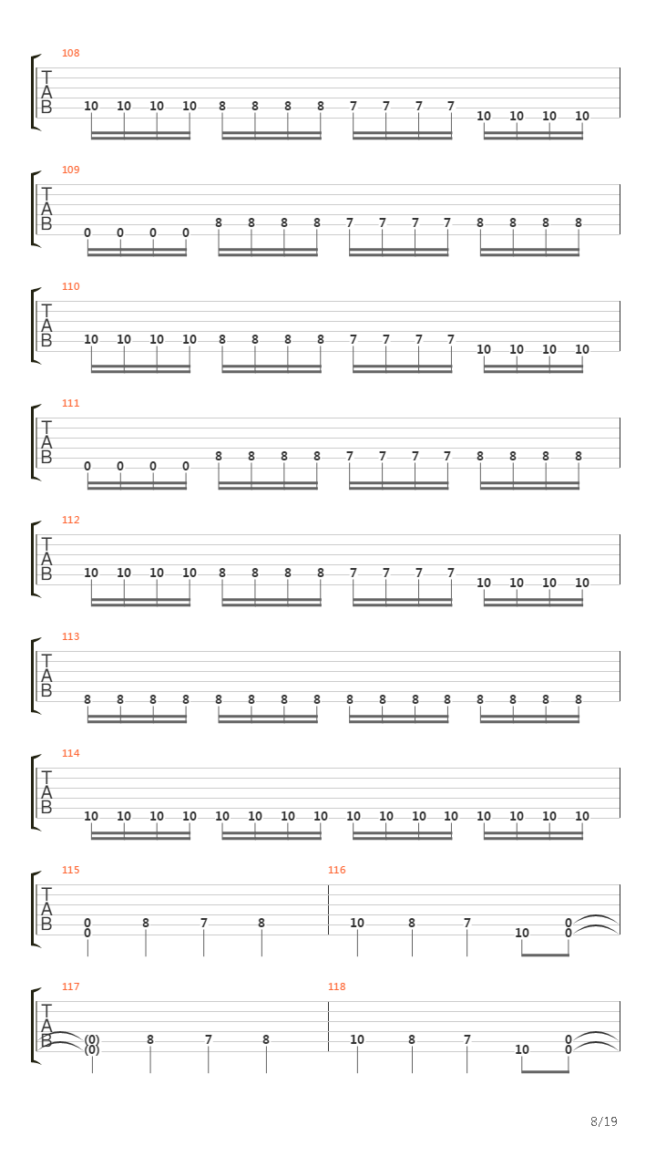 The Balance Theory吉他谱
