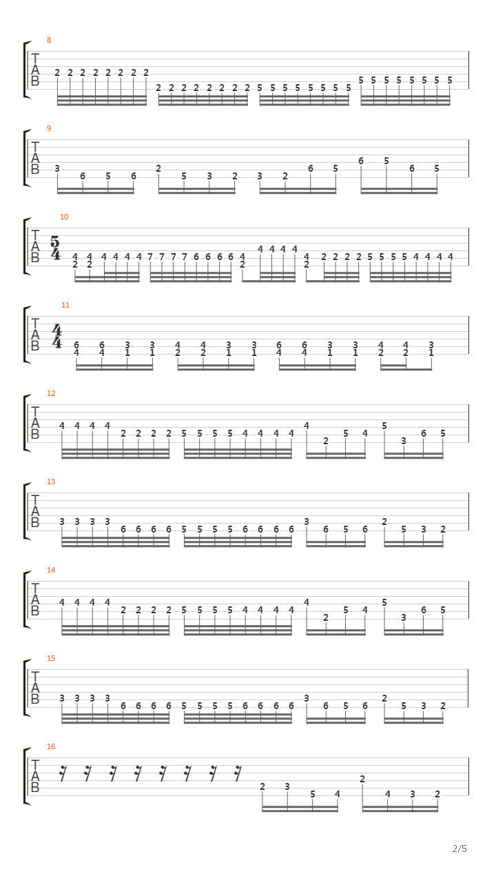 Prelude To The Apocalypse吉他谱