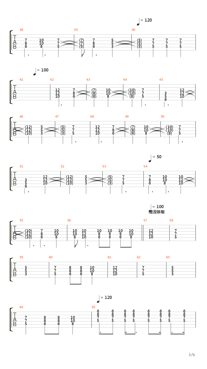 The Farthest (Acoustic version)吉他谱