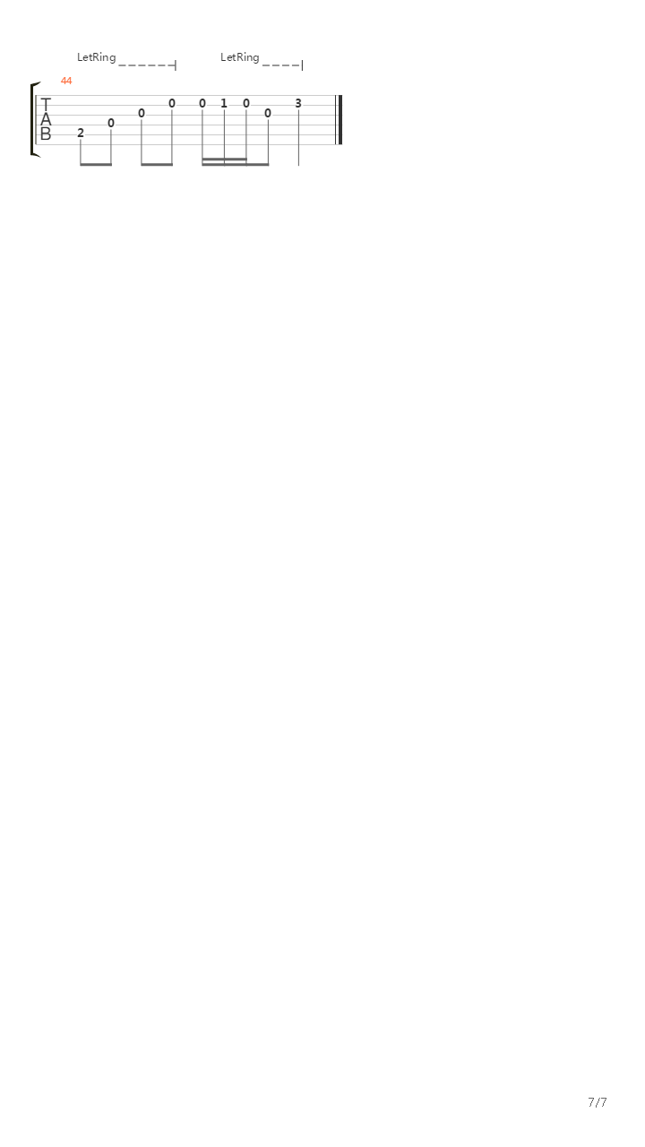 Melancholia吉他谱