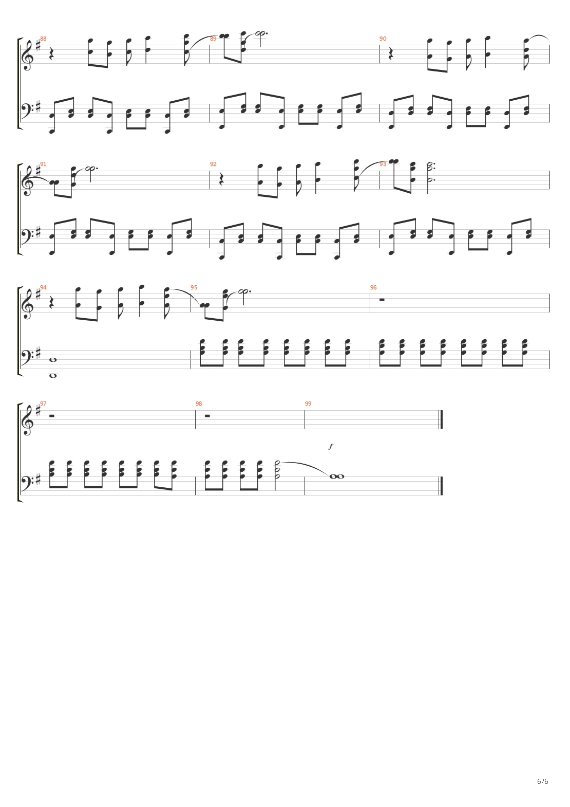 Skyscraper吉他谱