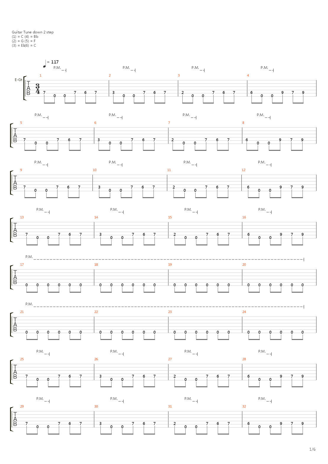 Go Forth And Die吉他谱