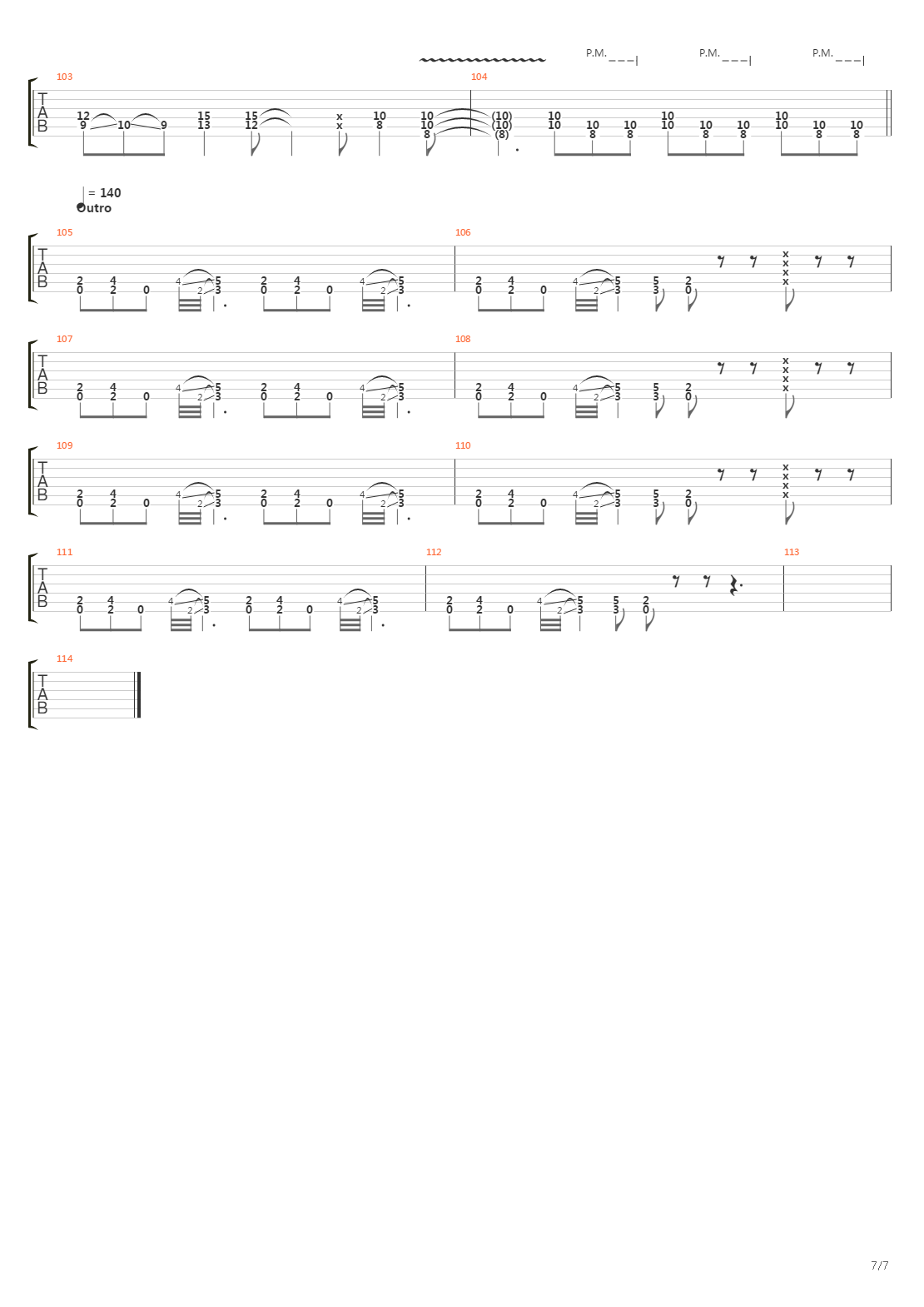 Symmetry吉他谱