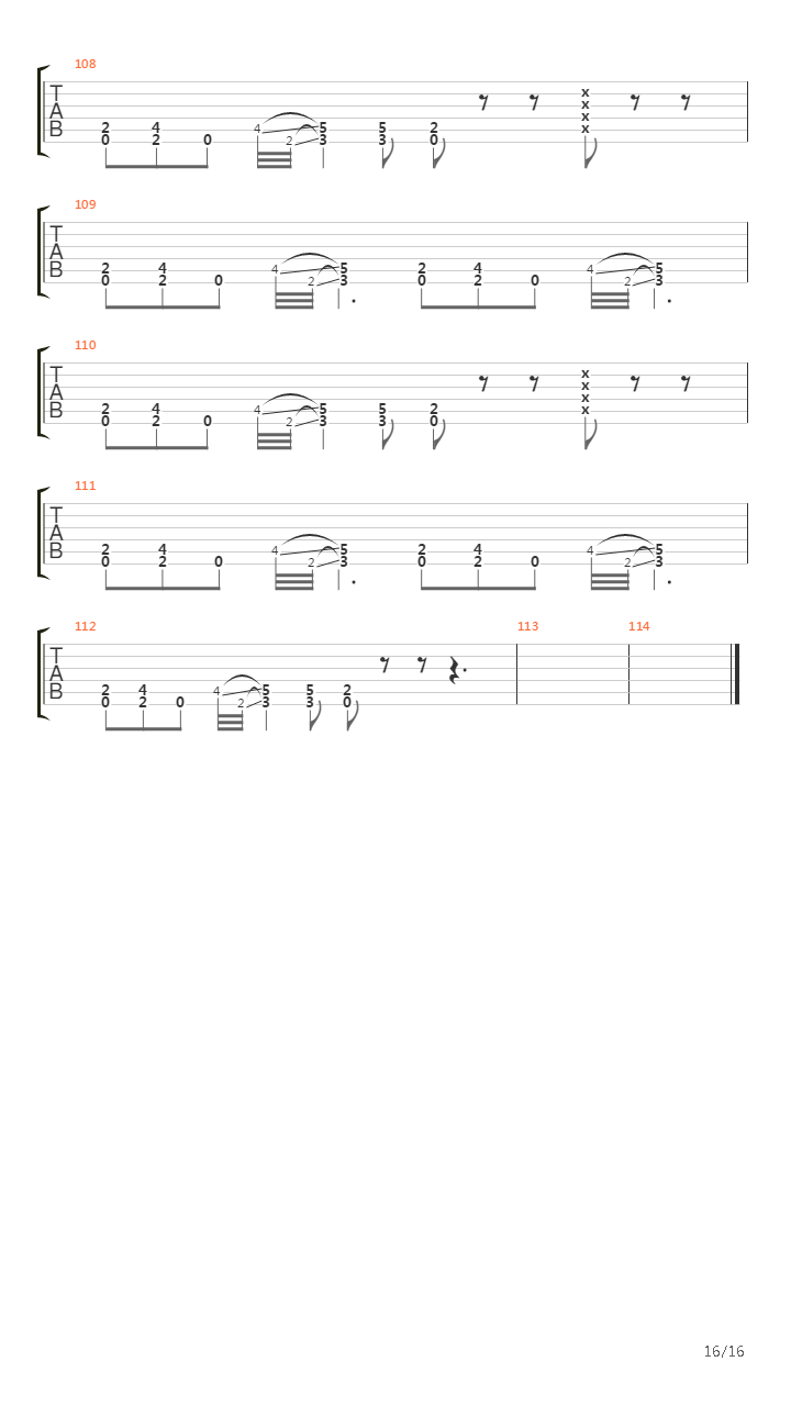 Symmetry吉他谱