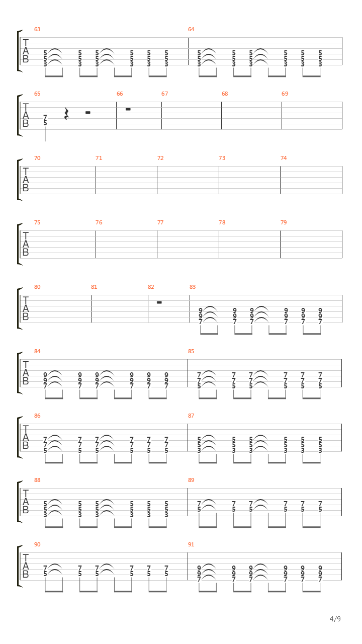 Outro Lugar吉他谱