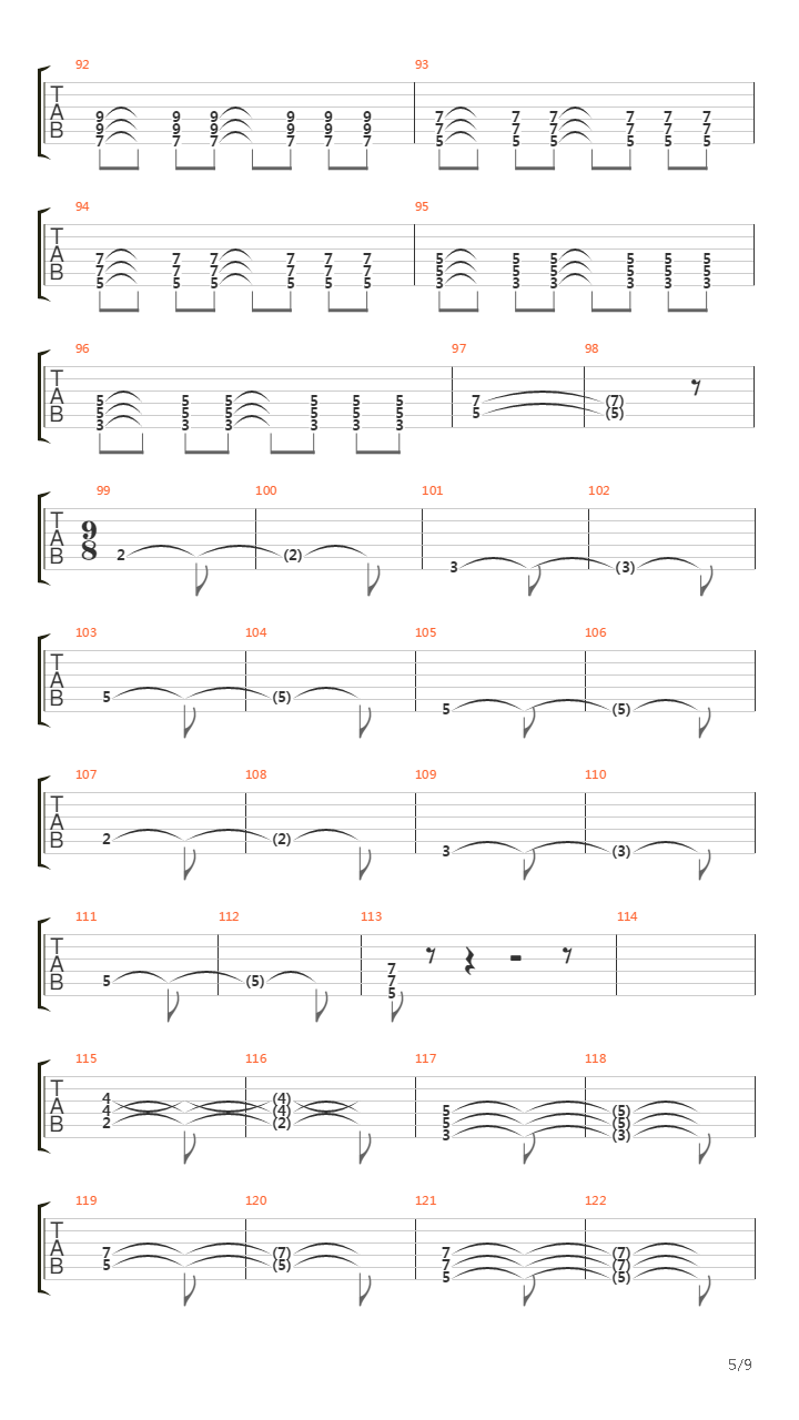 Outro Lugar吉他谱