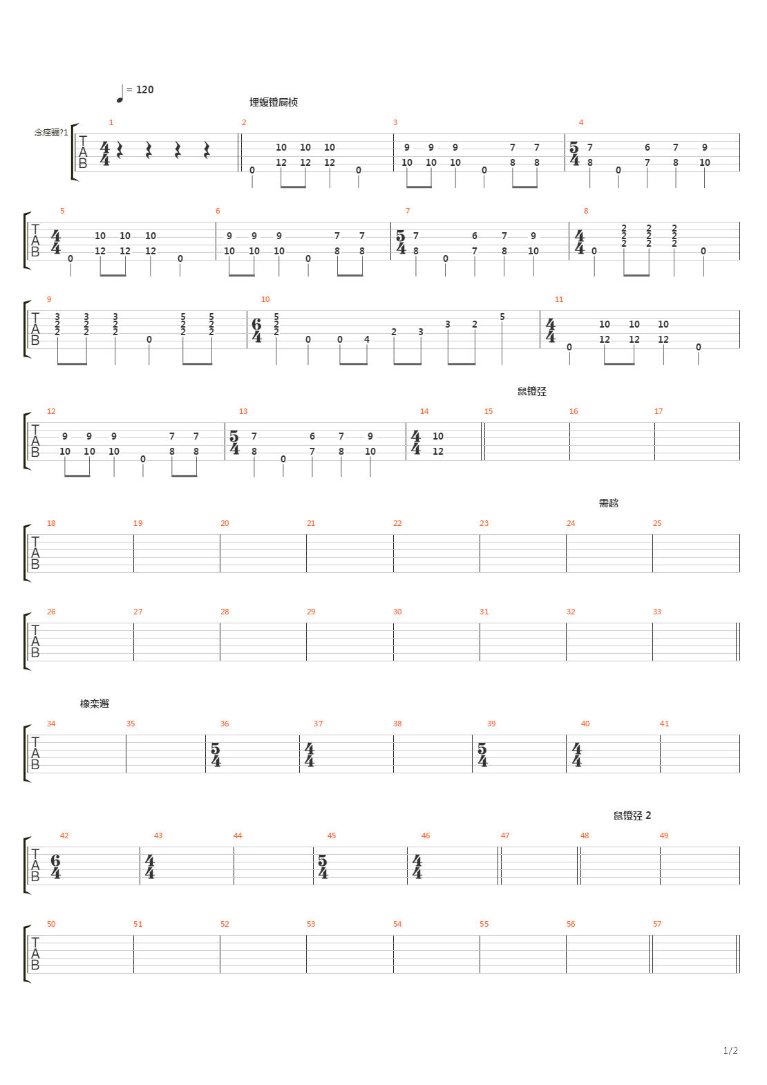 2019 (peremirie)吉他谱