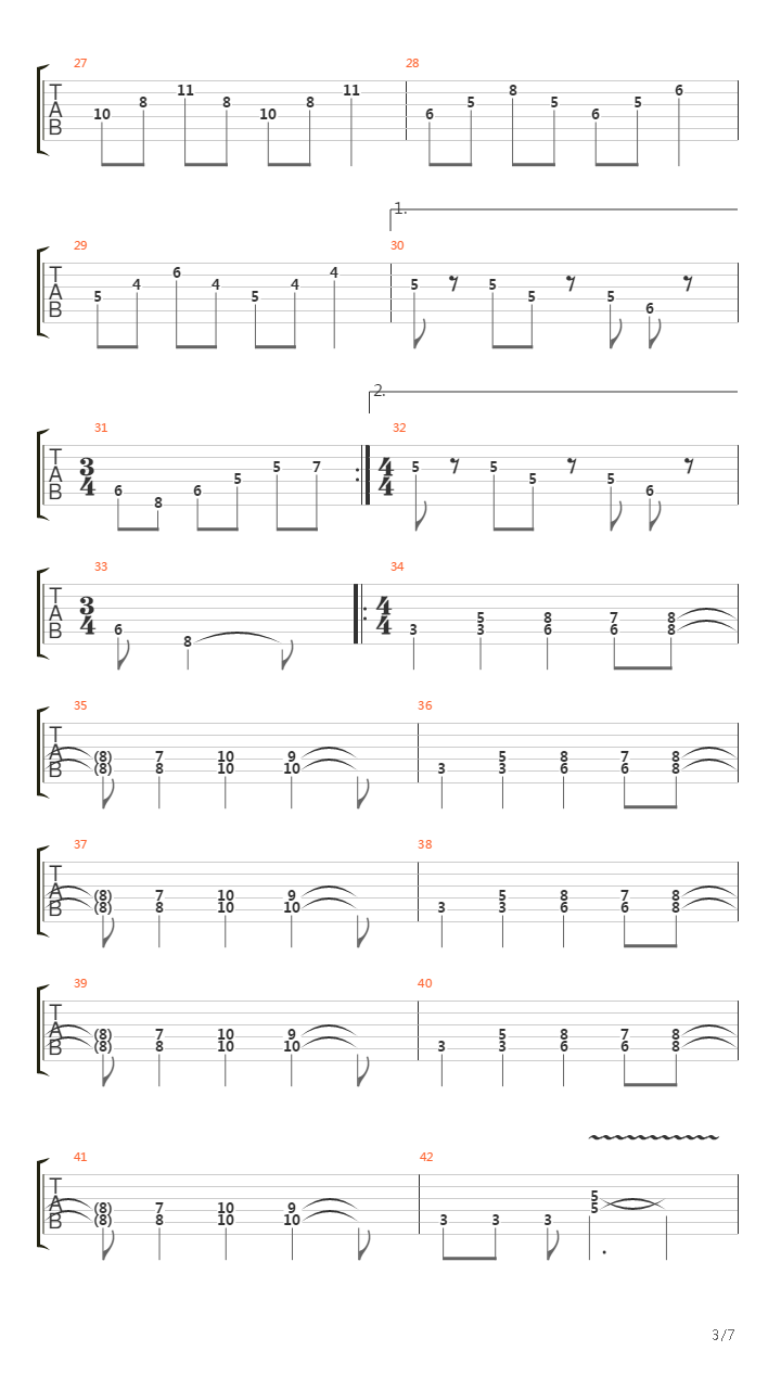 Glory吉他谱