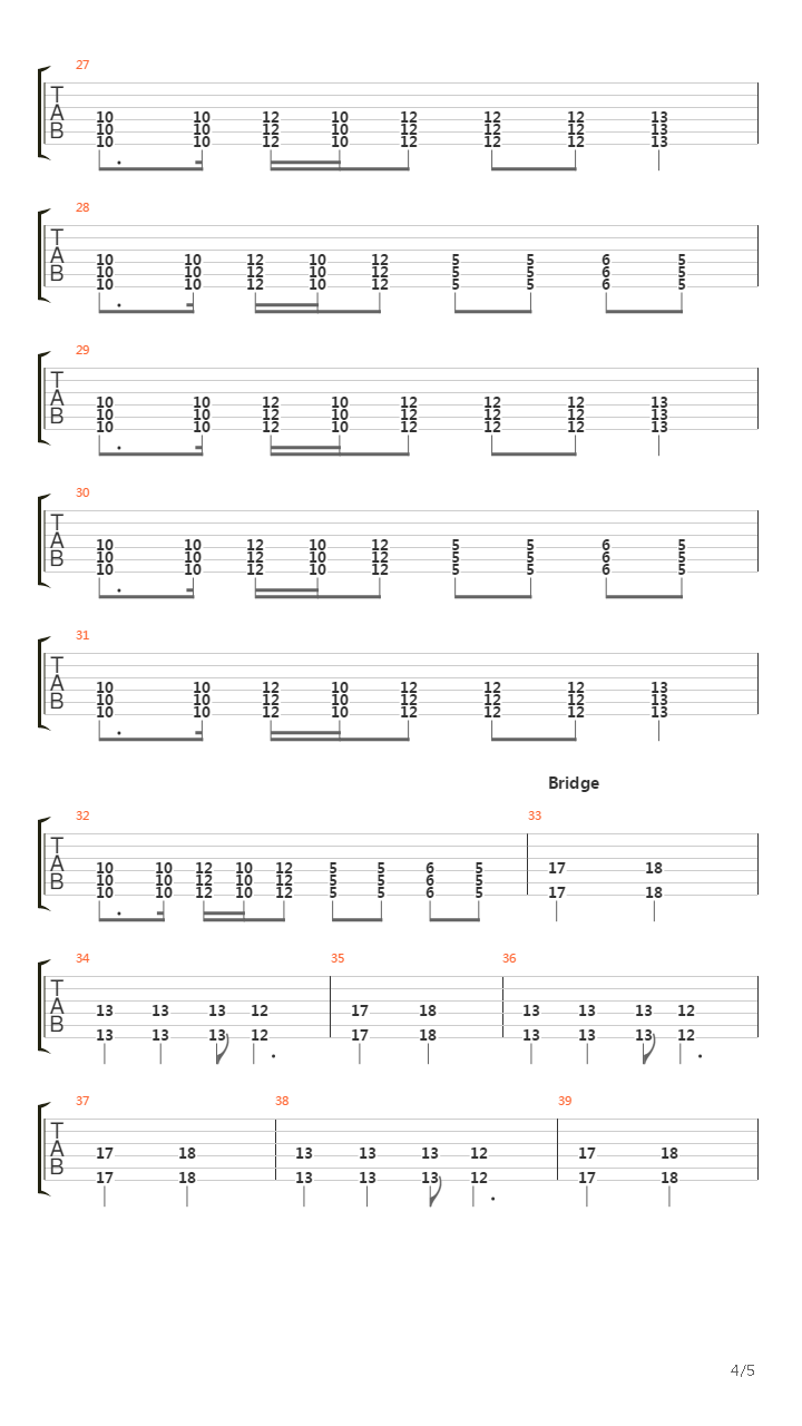 Iwato Chant In B Major吉他谱