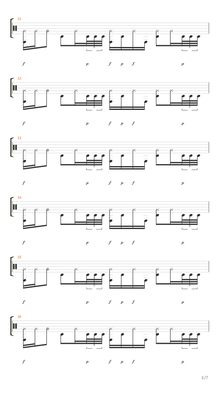 Movement II _ Crosswind Minuet吉他谱