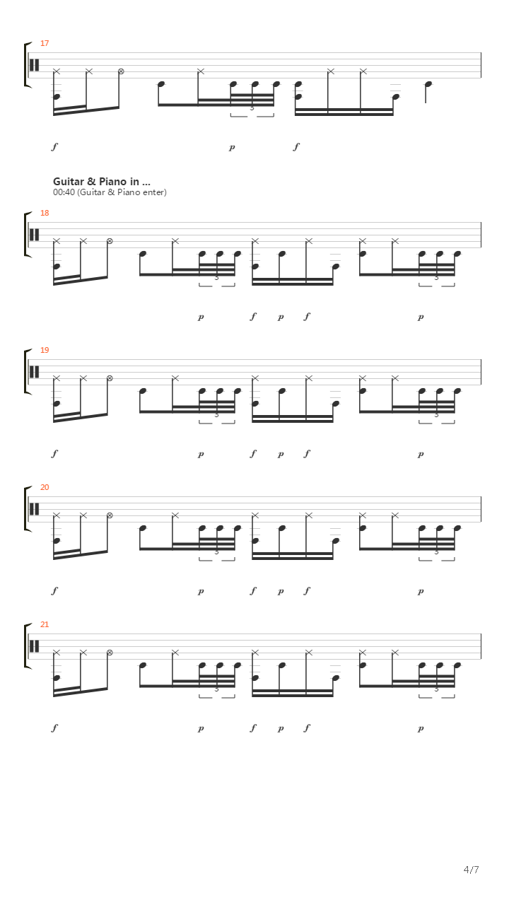 Movement II _ Crosswind Minuet吉他谱
