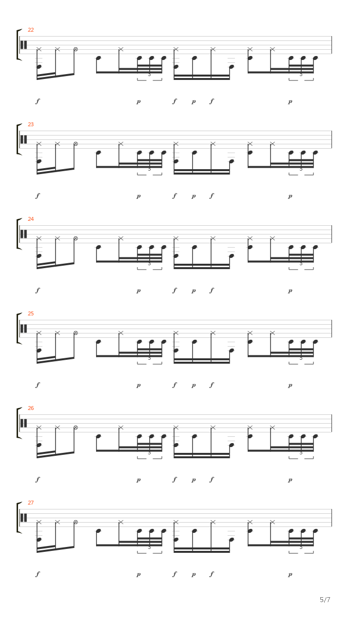 Movement II _ Crosswind Minuet吉他谱