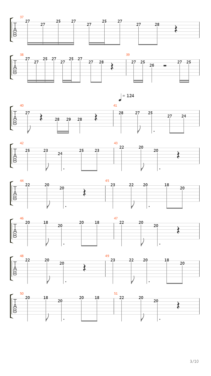 Taaira吉他谱