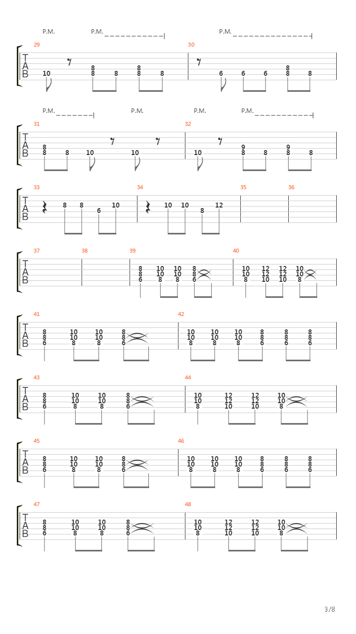 A Contracorriente吉他谱