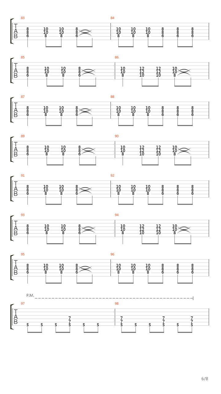 A Contracorriente吉他谱