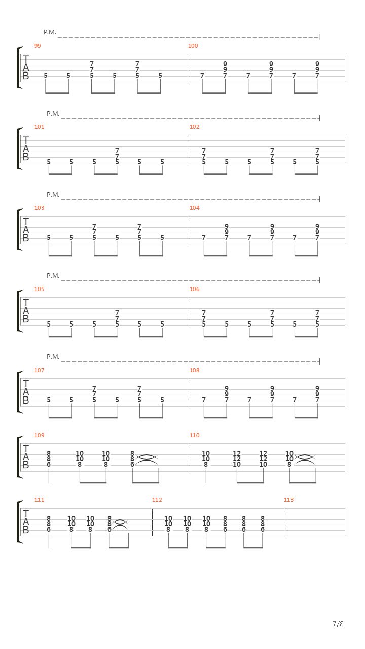 A Contracorriente吉他谱