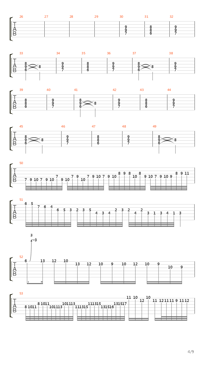 Red Sea Abyss吉他谱