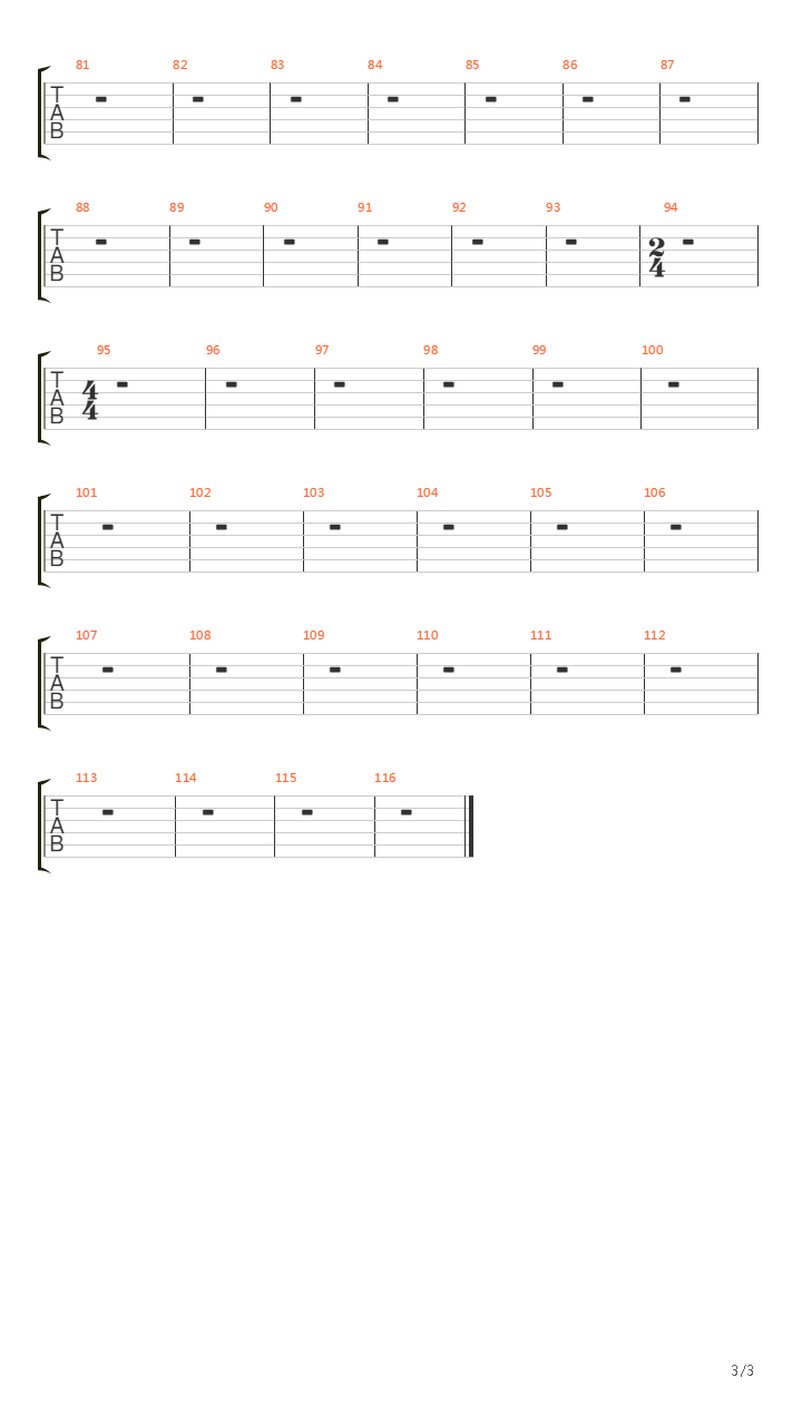 Intro Concerti 2003吉他谱