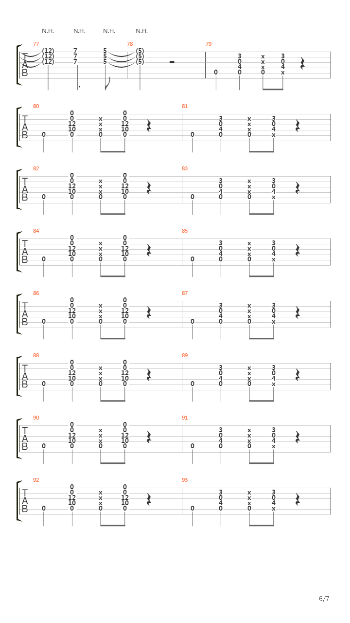 From The Beginning吉他谱