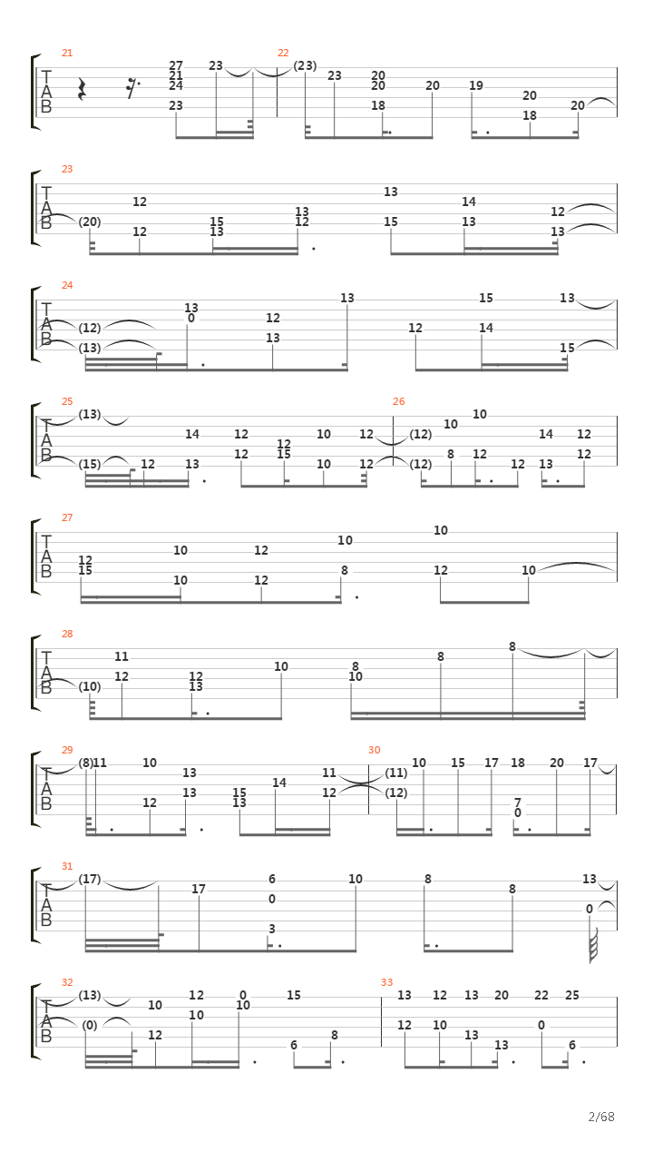 Piano Concerto 1吉他谱