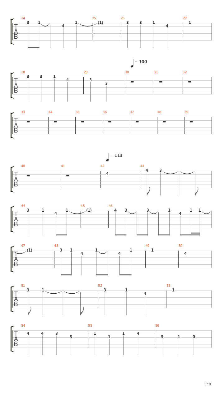 The Great Gates Of Kiev吉他谱