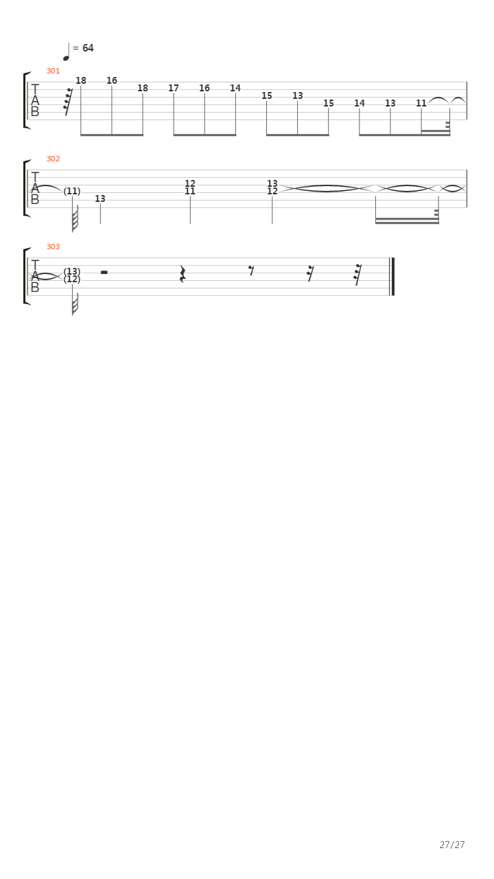 Trilogy吉他谱
