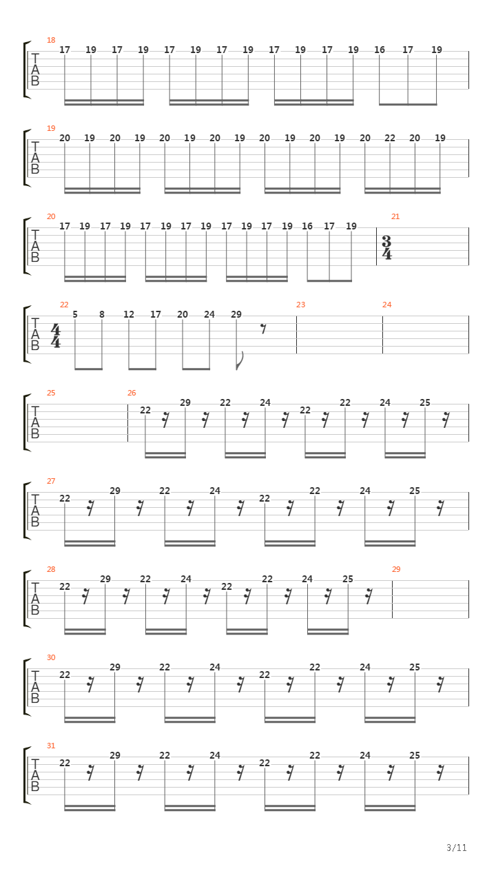 Ma Musique吉他谱