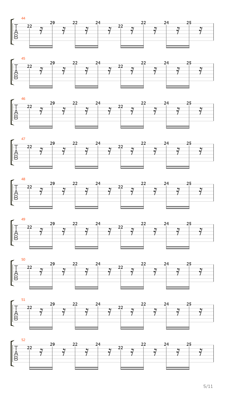 Ma Musique吉他谱