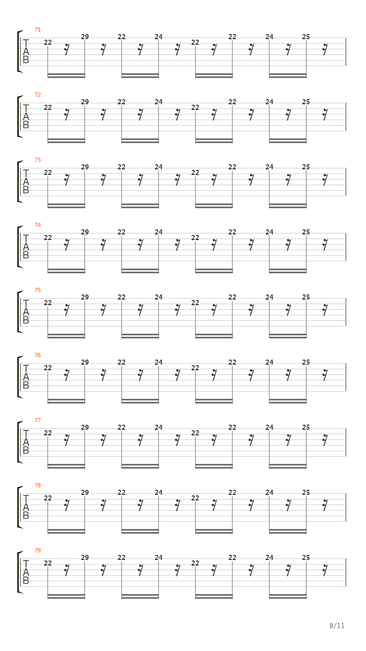 Ma Musique吉他谱