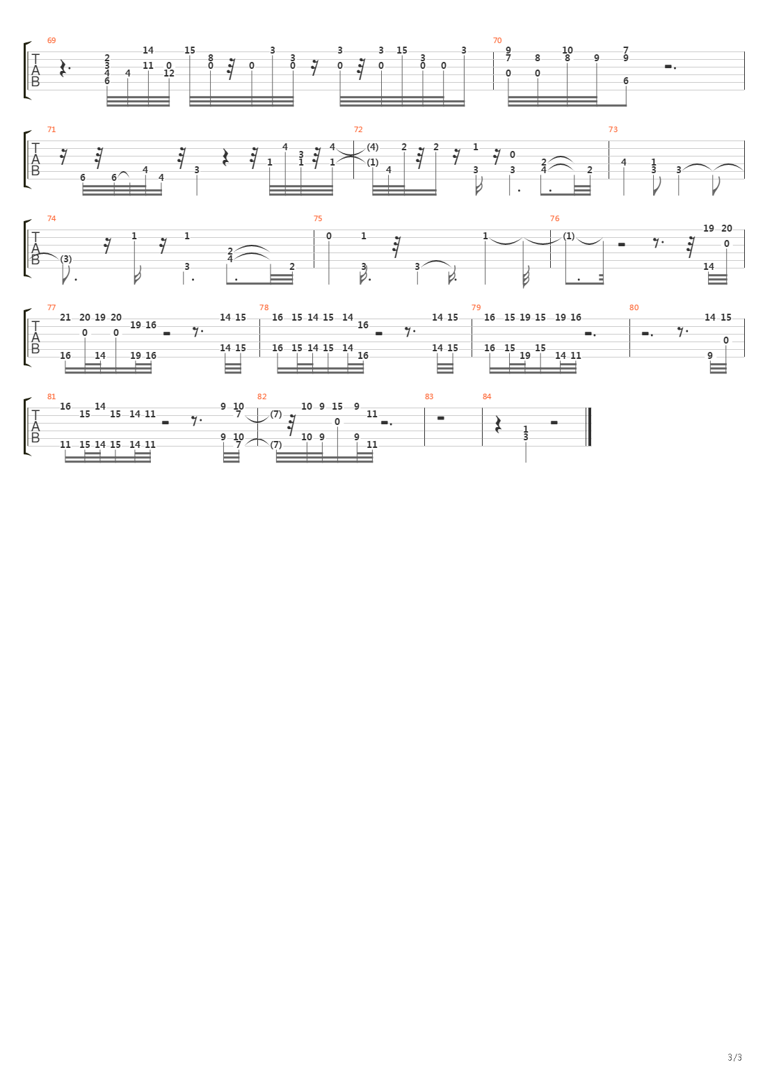 Arap Saci吉他谱