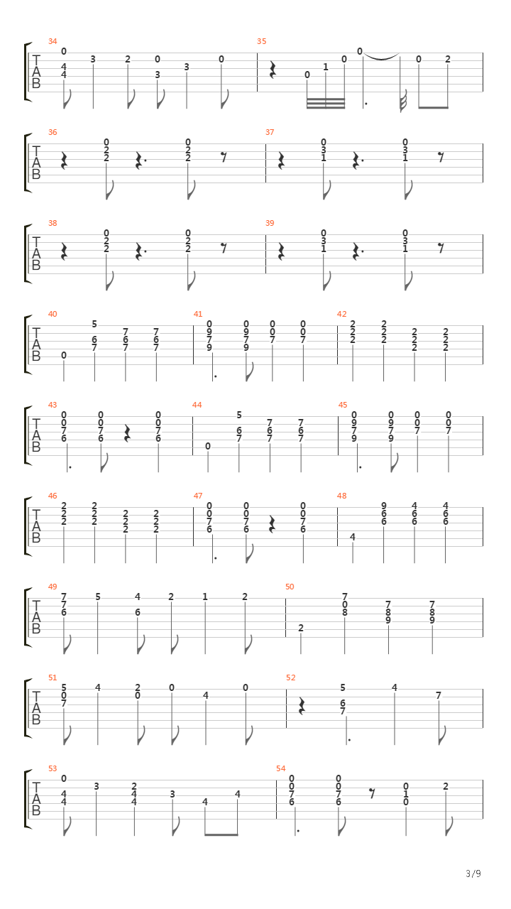 Brejeiro吉他谱