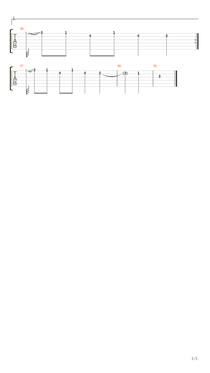 Somnuim Obmutum (intro)吉他谱