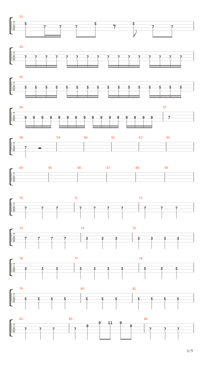 A Song For The Night吉他谱