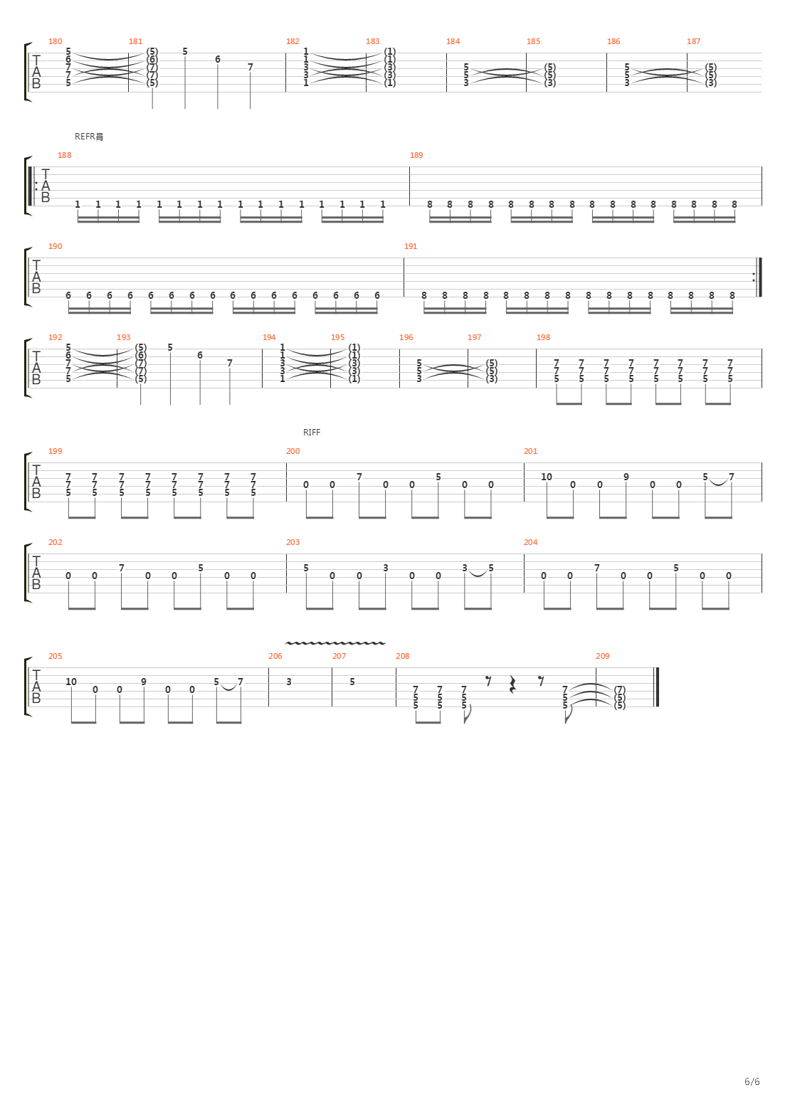 Epiphany吉他谱